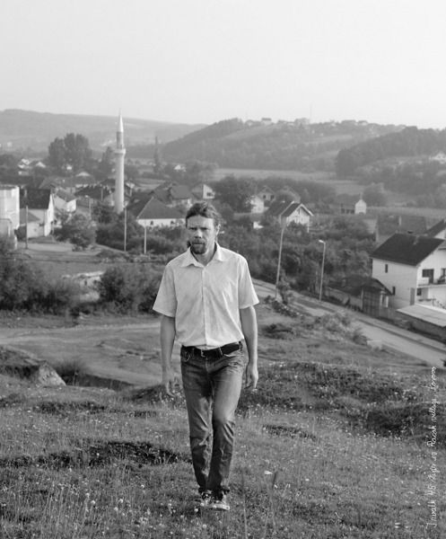 I take 45 steps in Račak village, Kosovo