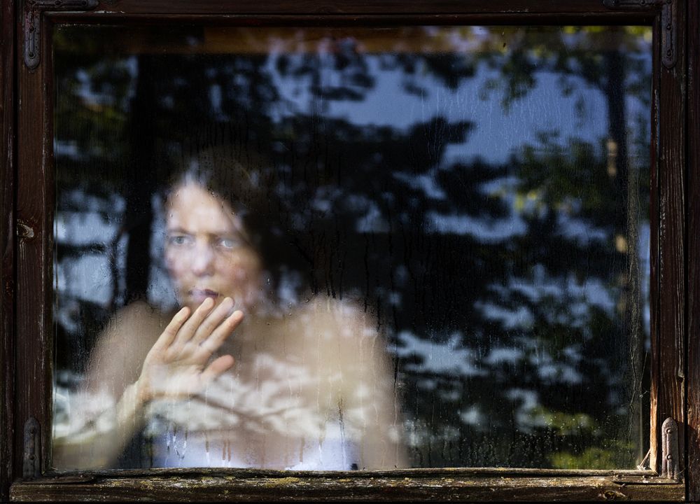 Untitled (Sauna Window), 2015